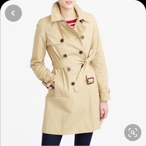 J.Crew women’s Icon trench coats size 0 color Tan